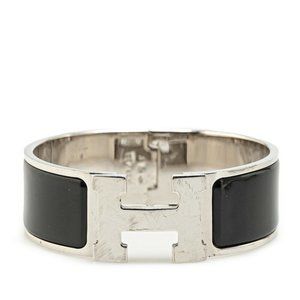 HERMES Black Bracelet